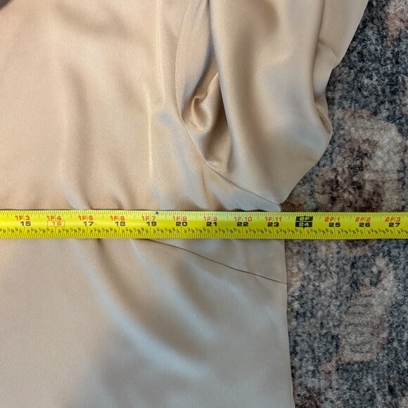 Ann Taylor Beige Button Down Shirt - Picture 7 of 9